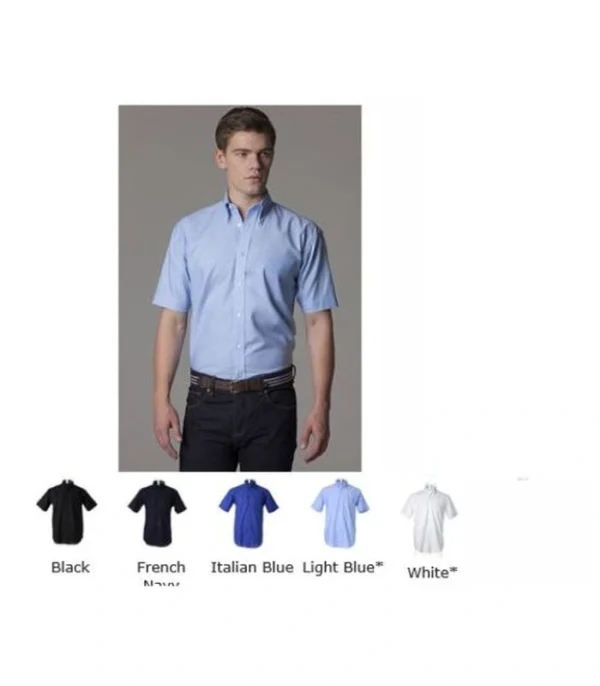 Kustom Kit KK350 Workwear Short Sleeve Oxford Shirt